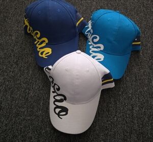White Baseball Cap with 'Dutch Caribbean' Strap